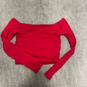 Hollister Vibrant Red Women's Blouse